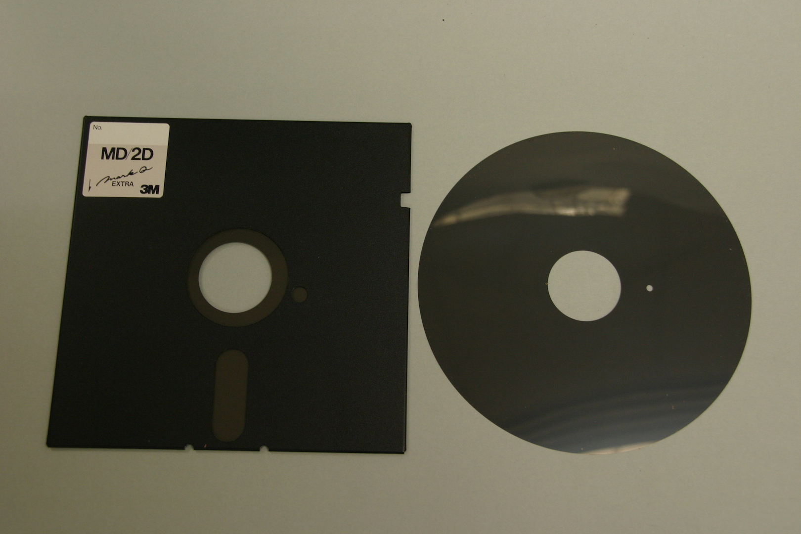 what happens to floppy disk when it formatted